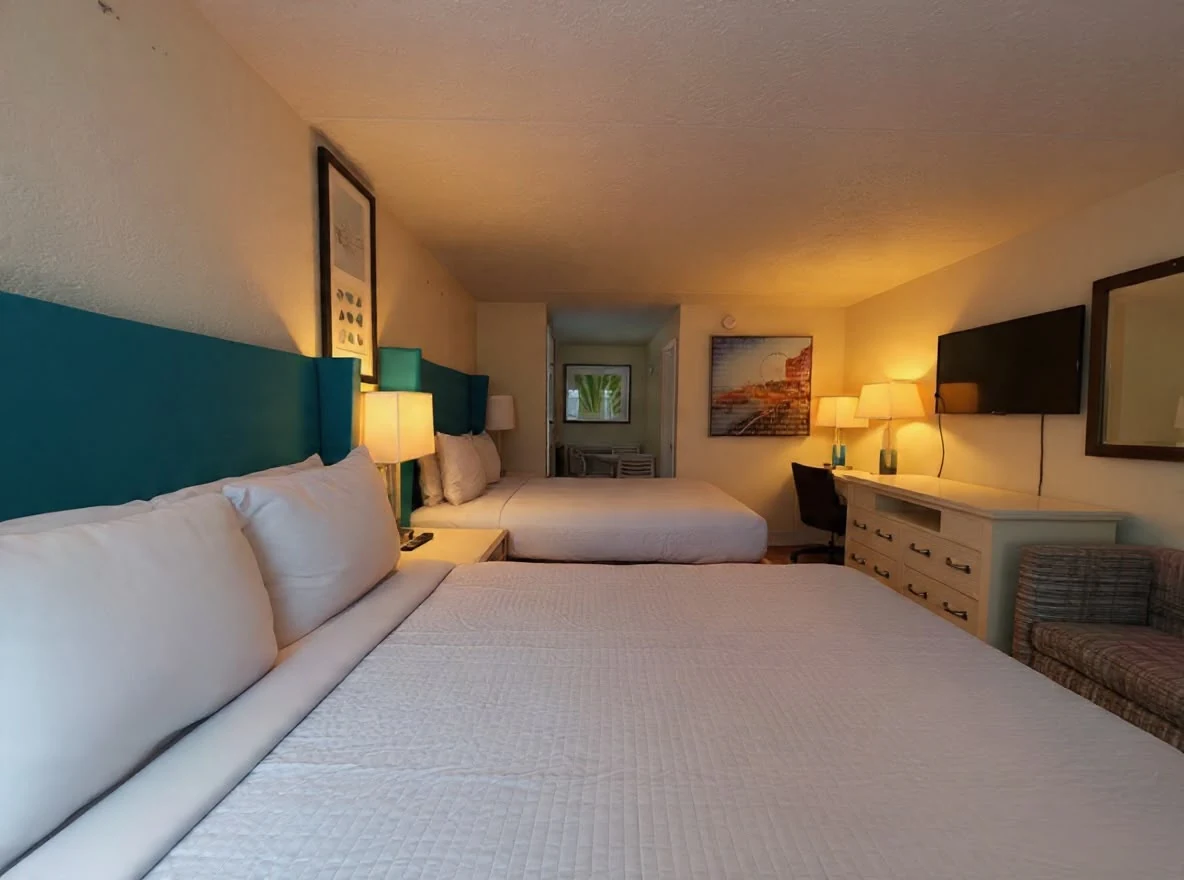 Two-bed layout, alternate perspective